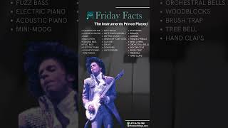 27 Instruments played by Prince