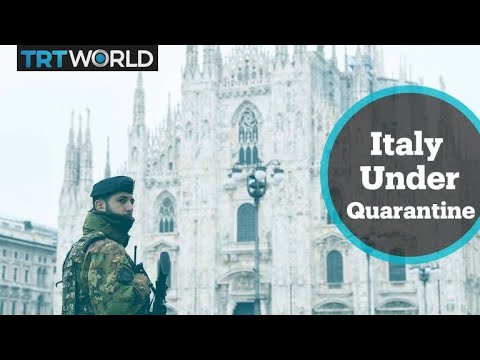 Day one of lockdown begins in Italy