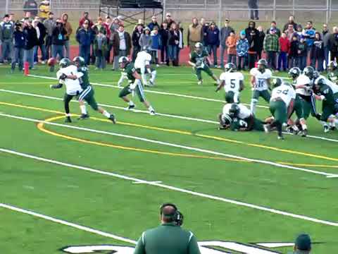 Lake Orion forces a Cass Tech fumble in 2010 D1 semi-final