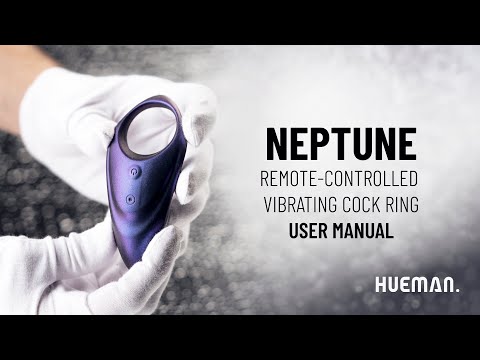 Видео Эрекционное кольцо с пультом ДУ Neptune Hueman
