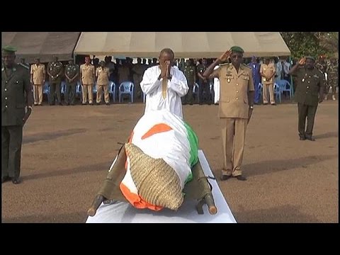 Niger : dernier hommage à trois gendarmes tués dans une attaque terroriste