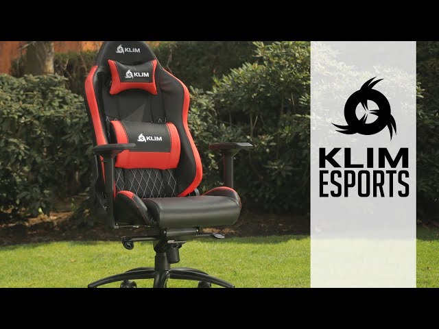 Klim eSports Silla Gaming Negra/Azul video