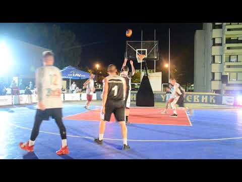 3x3 RS/Ugljevik: Novi Beograd - Istočni Klan (18:14) Polufinale