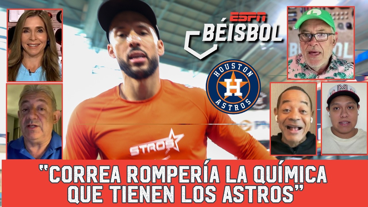 ¿SE AVECINA REGRESO DE CARLOS CORREA en HOUSTON? Crece la ILUSIÓN de los Astros | ESPN Beisbol