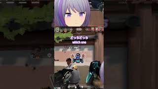 【#VALORANT 】外国人(？)フェニのルーレット #vtuber e#個人vtuber #新人vtuber #shorts