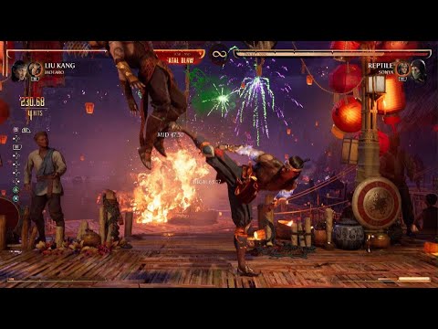 Mortal Kombat 1 Liu Kang and Motaro 635% combo