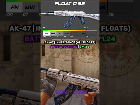 👀 AK-47 | Inheritance -  Skin Showcase ALL FLOATS