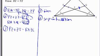 Segment Addition Proof