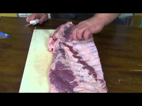Trim St. Louis Spare Ribs | How to Trim Pork Spareribs...