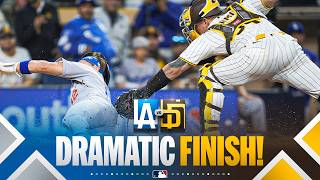 ENTIRE 9th INNING: Dodgers vs. Padres | MLB Highlights
