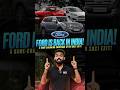 അങ്ങനെ Ford തിരിച്ചെത്തുന്നു Ford Shorts