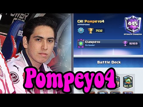 Pompeyo4 Balloon Cycle GOD 🏆 7600 gameplays 👈  clash Royale