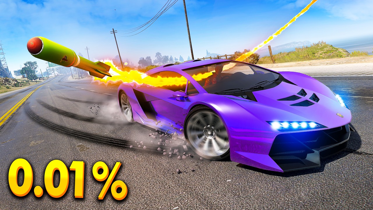 1 in 1,000,000 GTA 5 Moments!