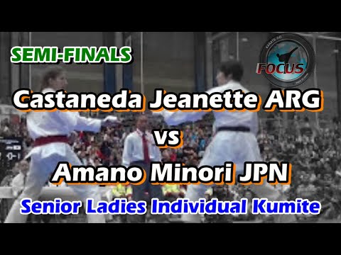 Castaneda Jeanette ARG vs Amano Minori JPN - Semi Final