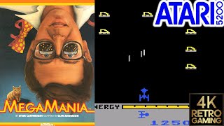 Megamania Atari 5200 4k Gameplay