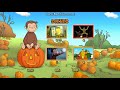 Curious George A Halloween Boo Fest Menu Walkthrough