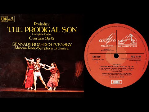 Prokofiev: The Prodigal Son, ballet - Gennadi Rozhdestvensky/Moscow Radio Symphony Orchestra (vinyl)