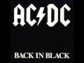Funny AC DC Back In Black Tuned Down Slow