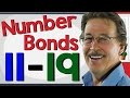 Number Bonds 11-19 | Math Song for Kids | Jack Hartmann Number Bonds 11-19 | Math Song for Kids | Jack Hartmann