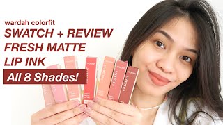 Download lagu WARDAH COLORFIT FRESH MATTE LIP INK | ALL SHADES (8 shades) mp3