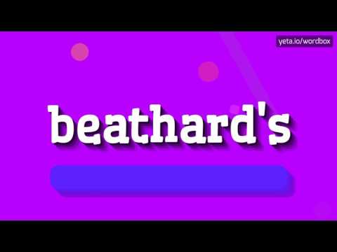 BEATHARD'S - HOW TO PRONOUNCE IT!?