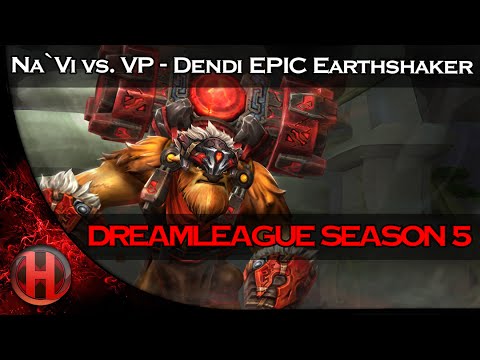 Na`Vi vs. VP - Dendi EPIC Earthshaker Dota 2