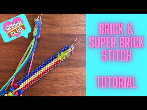 Scoubi Club - Brick Stitch and Super Brick Stitch Lanyard Tutorial