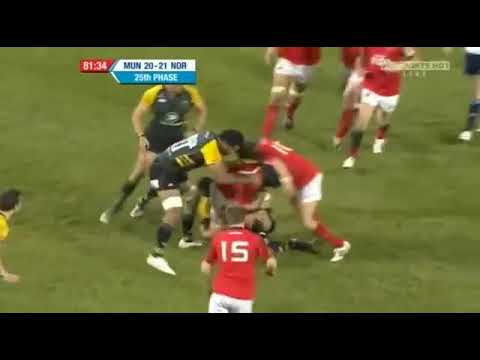 Munster v Northampton 2011 O'Gara DG - from 6 mins,  Michael Corcoran RTE Commentary.
