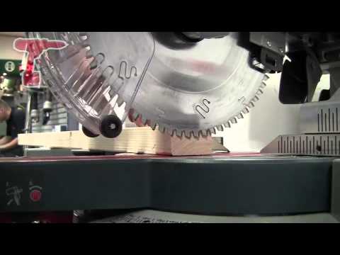How to Trench Cut Using a Bosch GCM12 GDL Professional Glide Mitre Saw