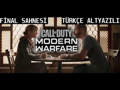 Call of Duty Modern Warfare 2019 Final Sahnesi | Türkçe Altyazılı