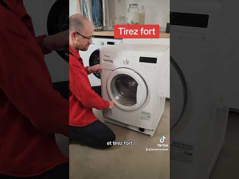 How to unlock a washing machine that won't open
