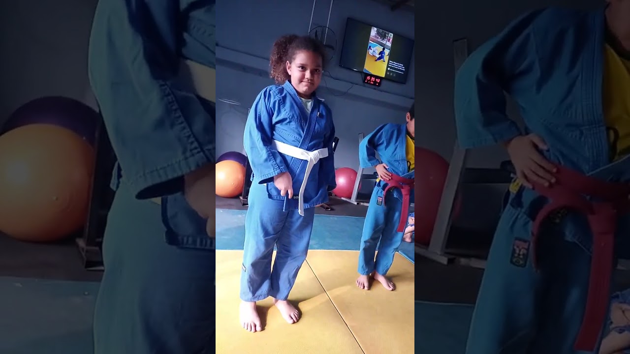 Exames faixas de judô Liga LCJMS e CBJK na academia Caldance.