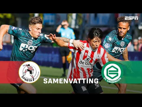 Sparta Rotterdam 2-1 FC Groningen 