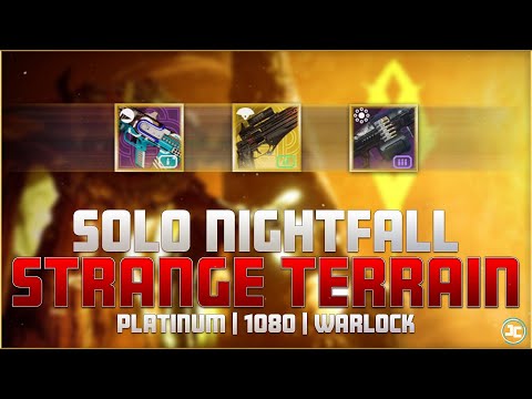 Destiny 2 | Solo Nightfall: Strange Terrain - Platinum - Master(1080)
