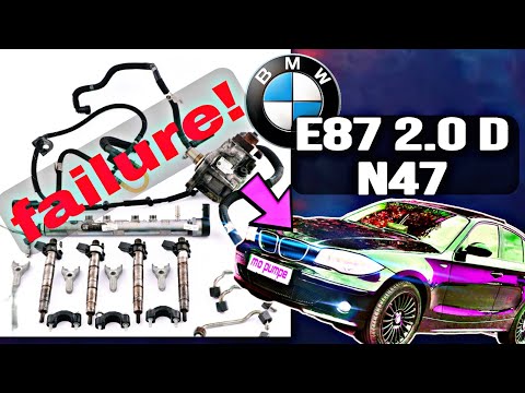 BMW 2.0d | N47 BOSCH CP4 High Pressure pump replacement [Part 1]
