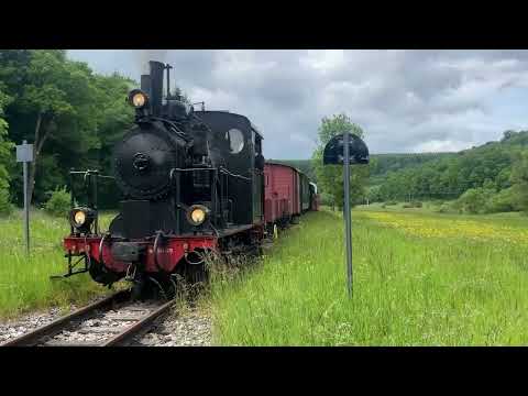 Härtsfeldbahn (29.05.2025) Dampflok WN 12 Außenaufnahmen Neresheim - Katzenstein