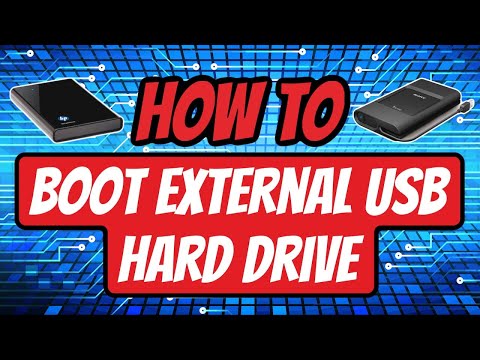 How To Boot An External USB Hard Drive On A PC | Batocera Hard Drive Demo
