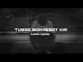 Tumse Mohabbat Hai Slowed Reverb Jalraj I Rana Official I Slowed Reverb