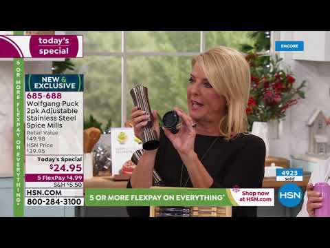 HSN | Kitchen Gifts featuring Chef Wolfgang Puck 12.17.2019 - 03 AM