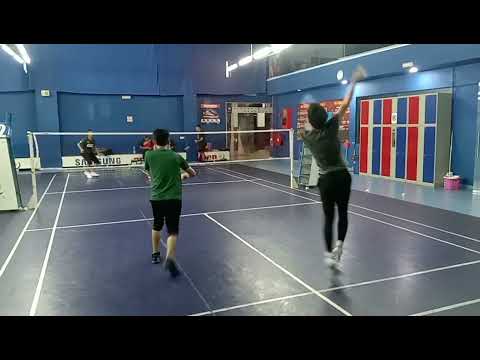 Badminton MuhibbahTeam Men's Double Sparring - Hariz / Wayne Azmi Vs Shahrizal / Hans Haiqal
