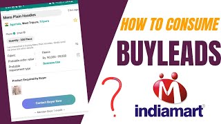 Indiamart Me Sells Kaise Kare | How To Consume Leads On #Indiamart