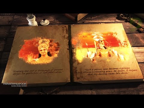 Krishna Enlightens Arjun With Subtitles (Bhagavad Gita) Mahabharat