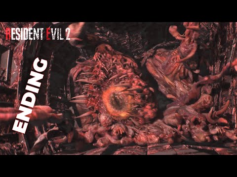 Resident Evil 2 Remake | Kill William Birkin (G4, G5) | Final Boss Fight | ENDING
