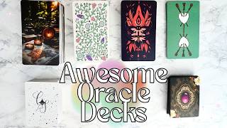 Oracle Decks I've been loving lately & Decks I'm taking traveling 🧳