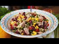 Salată Mexicană Cu Ton Rețetă Rapidă și Hrănitoare Șef Paul Constantin