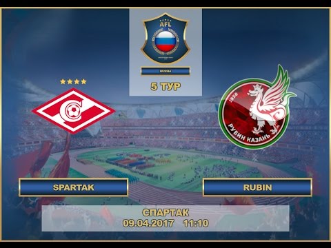 AFL17. Russia. Premier League. Day 5. Spartak - Rubin