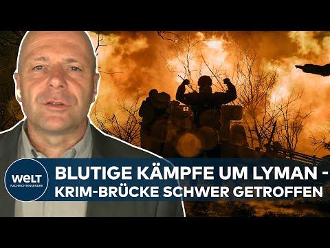 PUTINS KRIEG: Heftige Gefechte - Ukrainer werden von Russen bei Lyman wohl kalt erwischt | WELT
