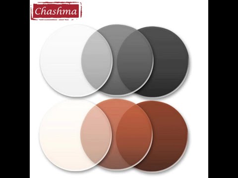 Chashma 1.56 Index Photochromic Anti Reflective Anti UV Anti Scratch Chameleon Transition Lenses