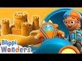 Blippi Wonders Building Sandcastles Animated Series Cartoons For Kids