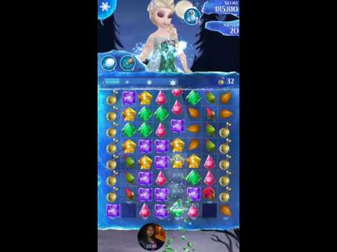 Frozen free fall endless maps drop the items live play walk thru level 206
